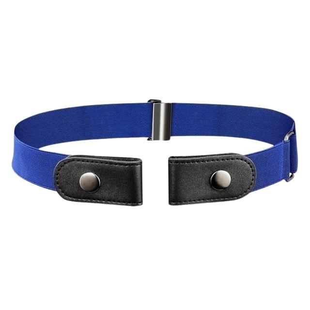 Ceinture Sans Boucle Élastique Bleu électrique