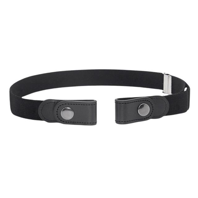 Ceinture Sans Boucle Élastique Noir