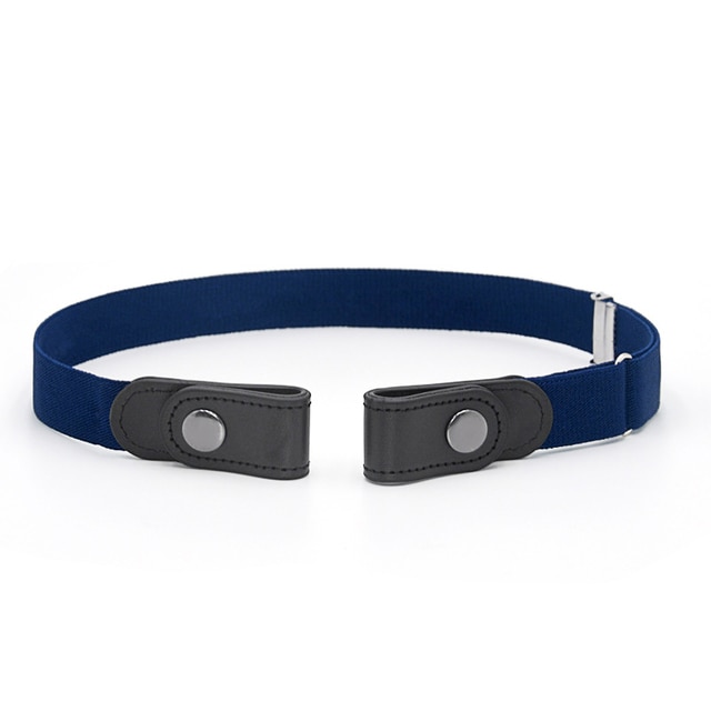 Ceinture sans boucle et élastique bleu marine
