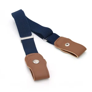 Ceinture sans boucle bleue pour enfant
